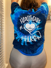 Cargar imagen en el visor de la galería, Healthcare Hero tie dye tshirt