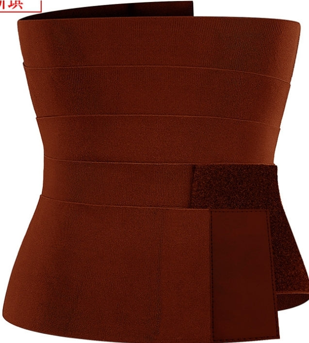 Wrap style waist trainer