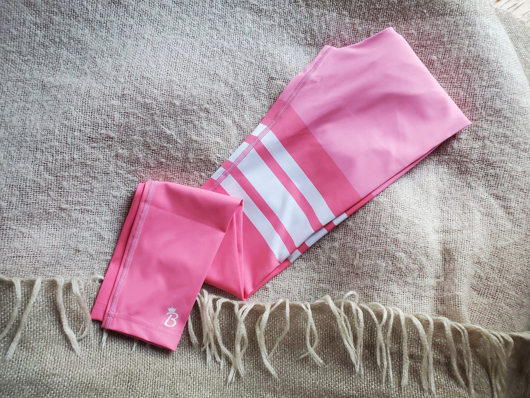 PINK thigh stripe legging