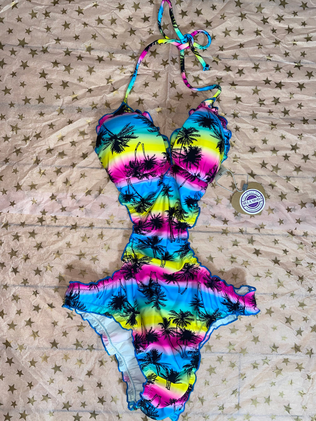 Tropical One Piece swimsuit
