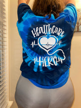 Cargar imagen en el visor de la galería, Healthcare Hero tie dye tshirt
