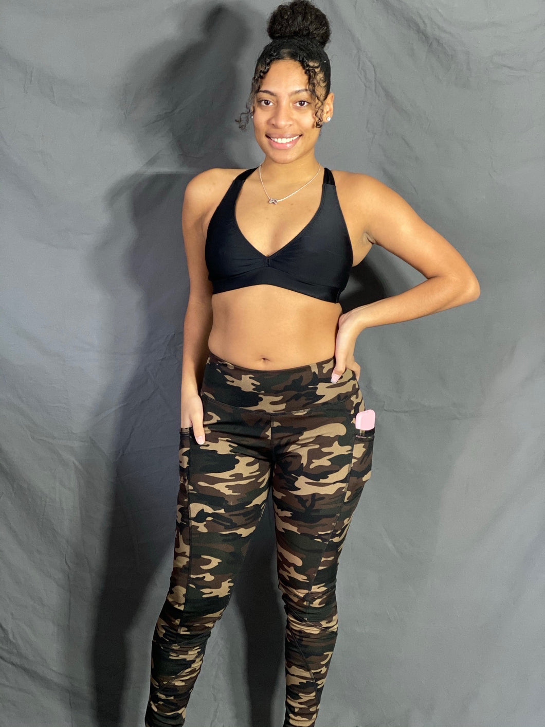 Camo pocket legging