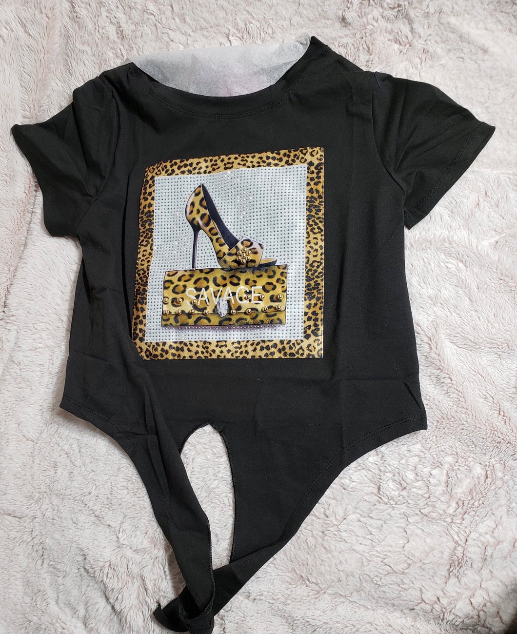 “Savage” Tie tops